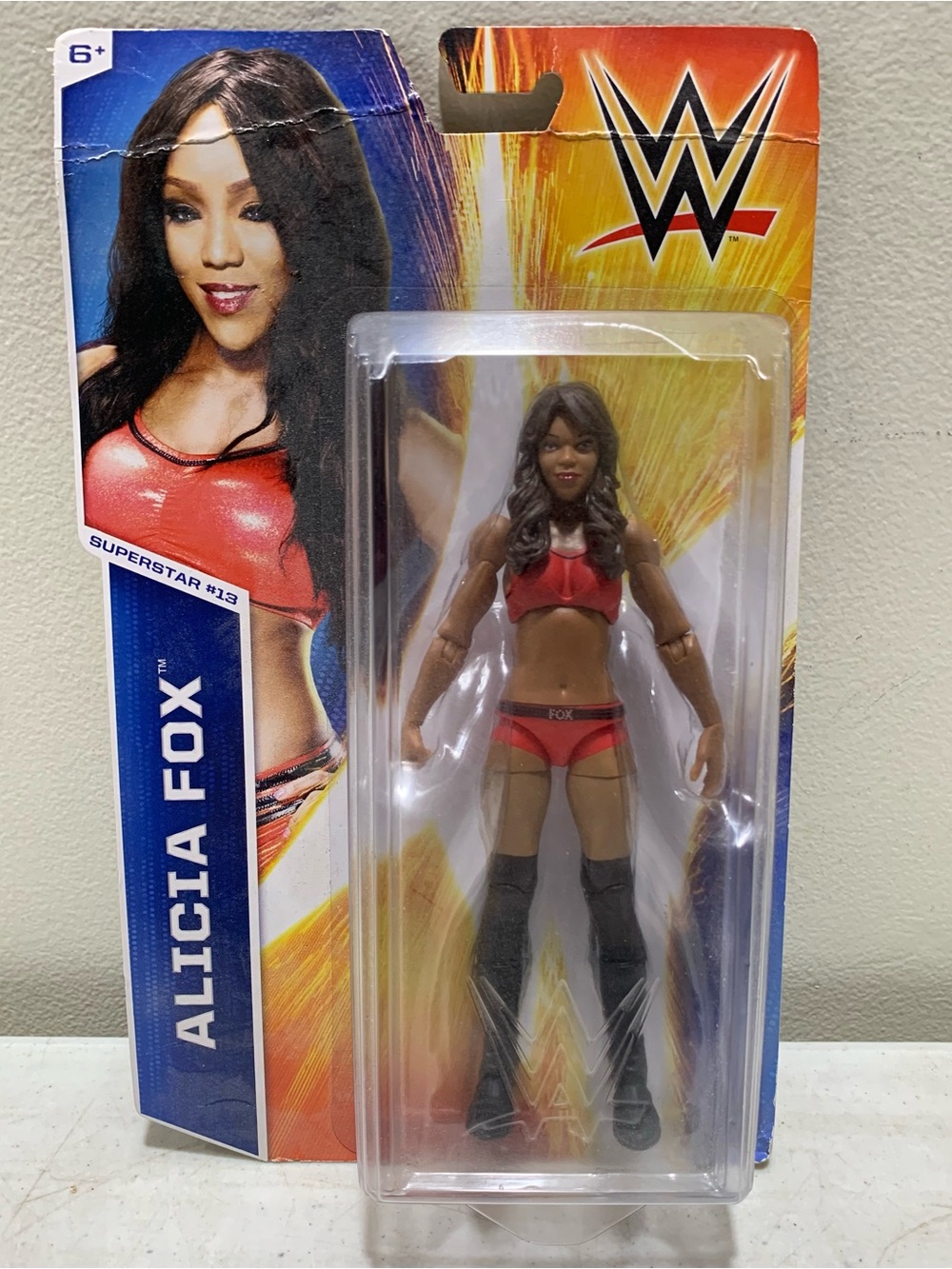 New WWE Mattel 6” Alicia Fox Figure Series #47 - Superstar #13
